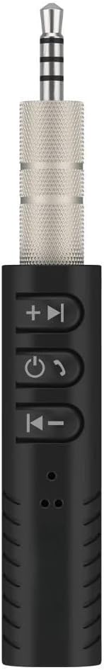 3.5mm Aux to Jack Bluetooth Araç Kiti (Düz Girişli)