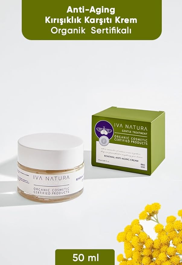 Natura Organik Anti-Aging Krem Ölmez Çiçek & Bitkisel Pro-Kolajen Destekli – 50 ml - Görsel 2