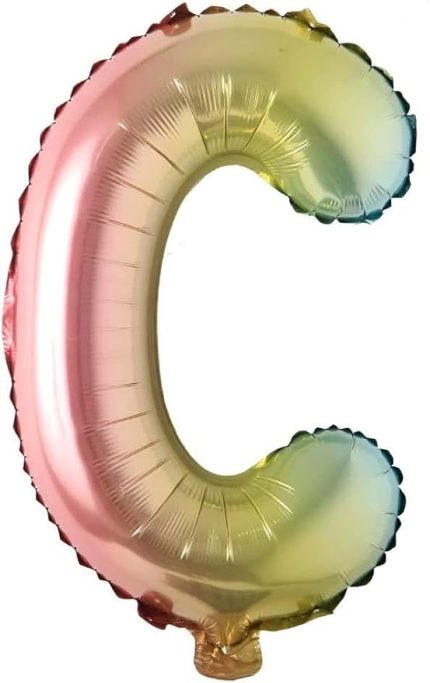 Gökkuşağı Folyo Balon16 İnç 36 cm (C)