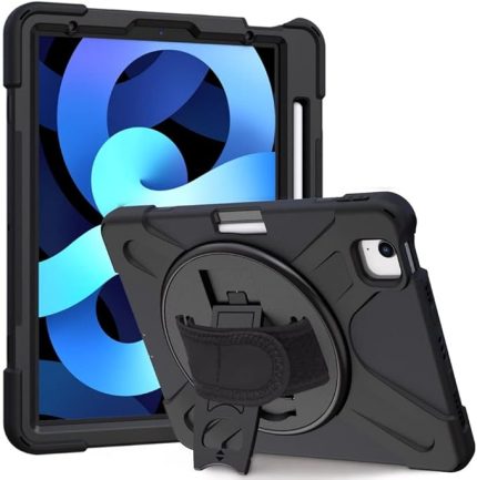 iPad Air 11inç M4/M3/M2 2026-2024 ile uyumlu Kılıf Defender Askılı Zırhlı Tank Case