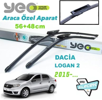 Dacia Logan 2 ile Uyumlu Silecek Takımı 2015-...