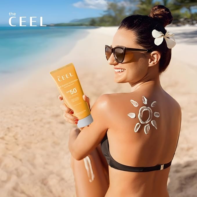 Ceel SPF 50+ Yüksek Korumalı Güneş Kremi 50 ml - Glutatyon ve Panthenol İçeren Nemlendirici ve Ton Dengeleyici Yüz Güneş Kremi, UVA UVB Koruyucu Günlük Bakım - Görsel 5