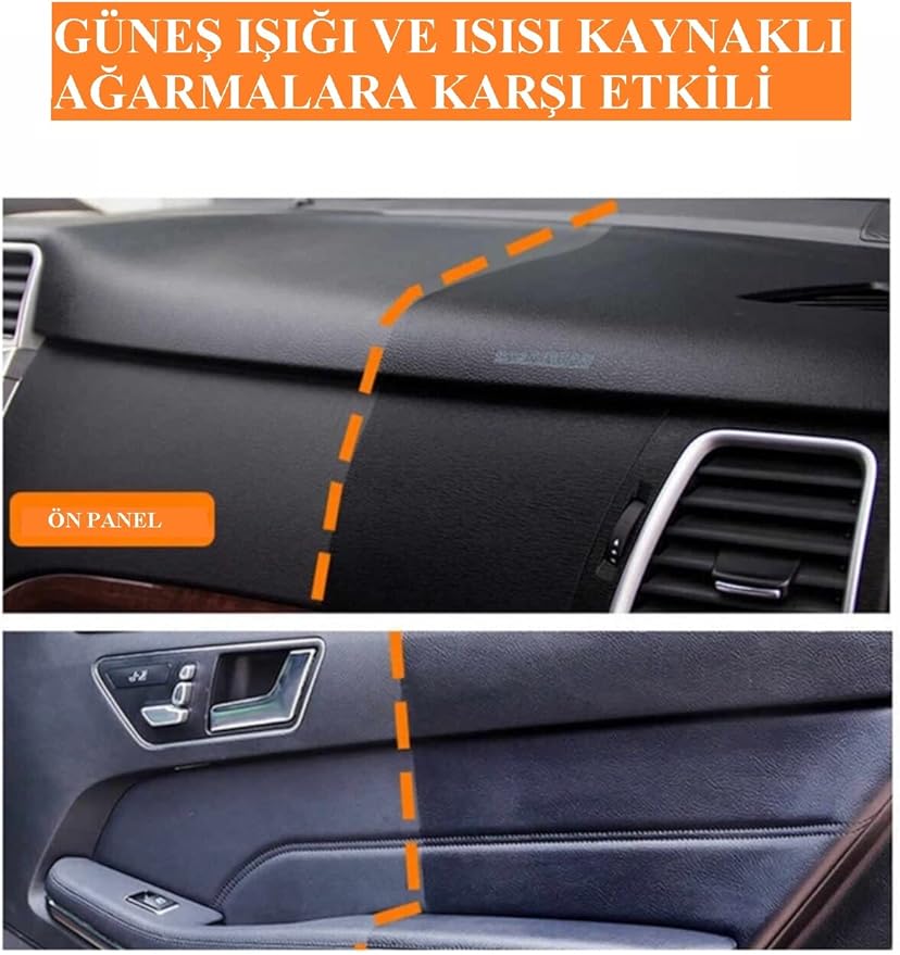 Araç İç Dış Tüm Plastik Aksam Yenileyici Seramik Kaplama Torpido ve Tampon Yenileyici İç-Dış Pasta Cila (50 ML) - Görsel 2