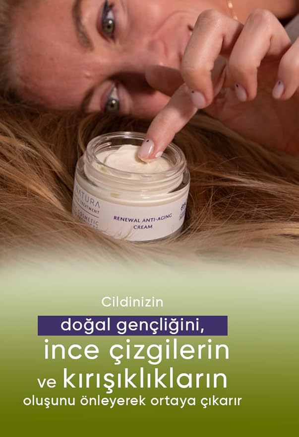 Natura Organik Anti-Aging Krem Ölmez Çiçek & Bitkisel Pro-Kolajen Destekli – 50 ml - Görsel 4