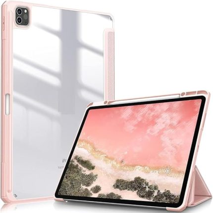 iPad Pro 11inç M4/M5 ile uyumlu Kılıf Grafiti Şeffaf Kalem Bölmeli 2024/2025
