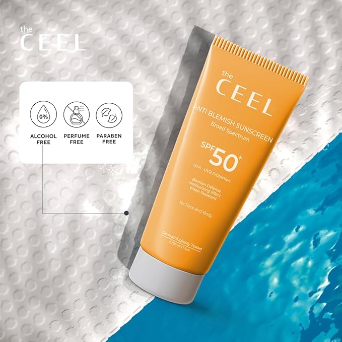 Ceel SPF 50+ Yüksek Korumalı Güneş Kremi 50 ml - Glutatyon ve Panthenol İçeren Nemlendirici ve Ton Dengeleyici Yüz Güneş Kremi, UVA UVB Koruyucu Günlük Bakım - Görsel 3