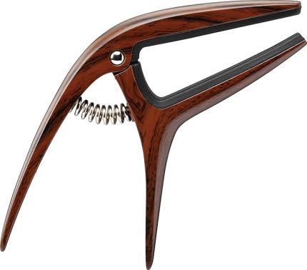 Kapodaster Universal - neredeyse tüm gitarlar için (düz ve kavisli) (ICGC10W)