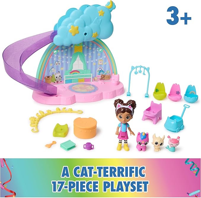Dollhouse Gabby'S Pys Kitty Care Playset Gml Sld - Görsel 4