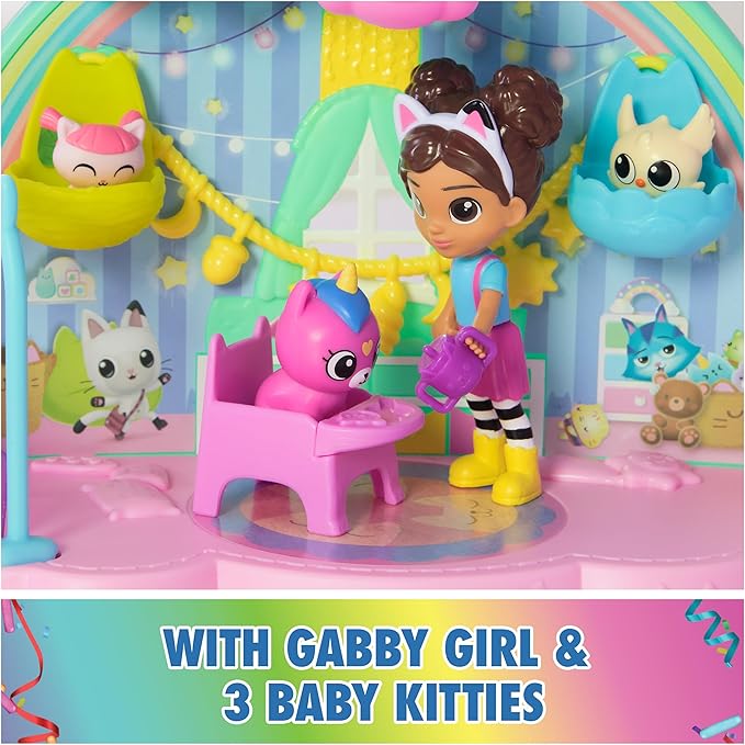 Dollhouse Gabby'S Pys Kitty Care Playset Gml Sld - Görsel 5