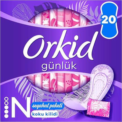 Günlük Ped Normal Taşınabilir Paket 20 Adet Ped