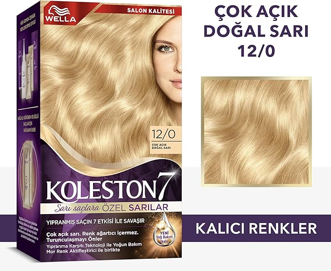 Supreme Kit Saç Boyası 12/0 Çok Açık Doğal Sarı - Görsel 3