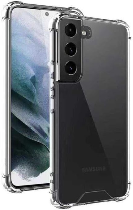 Samsung Galaxy S22 Kılıf Anti Shock Şeffaf Anti Shock Şeffaf Premier Silikon Orijinal Esnek İnce Darbe Karşıtı Koruyucu Yeni Nesil Tasarım (Samsung Galaxy S22, Anti Shock Şeffaf)