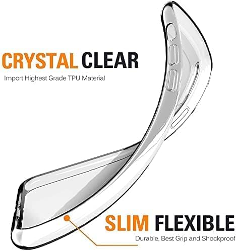 Xiaomi Poco F2 Pro Uyumlu Kamera Korumalı Darbe Önleyici Ultra Slim TPU Şeffaf Silikon Kılıf (Şeffaf, Xiaomi Poco F2 Pro) - Görsel 2