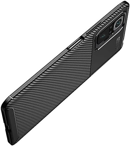 Xiaomi Redmi Note 10 Pro ile Uyumlu Kılıf Silikon Karbon İnce Esnek Lens Korumalı Tarz Mat Parmak İzi Bırakmayan Kapak Negro Kahverengi - Görsel 5