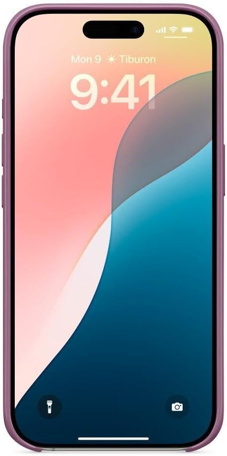 iPhone 16 Pro Kılıf - MagSafe, Çizilmeye Dayanıklı Koruyucu Kılıf, İnce Form, Mikrofiber Kaplama - Menekşe Moru - Görsel 4