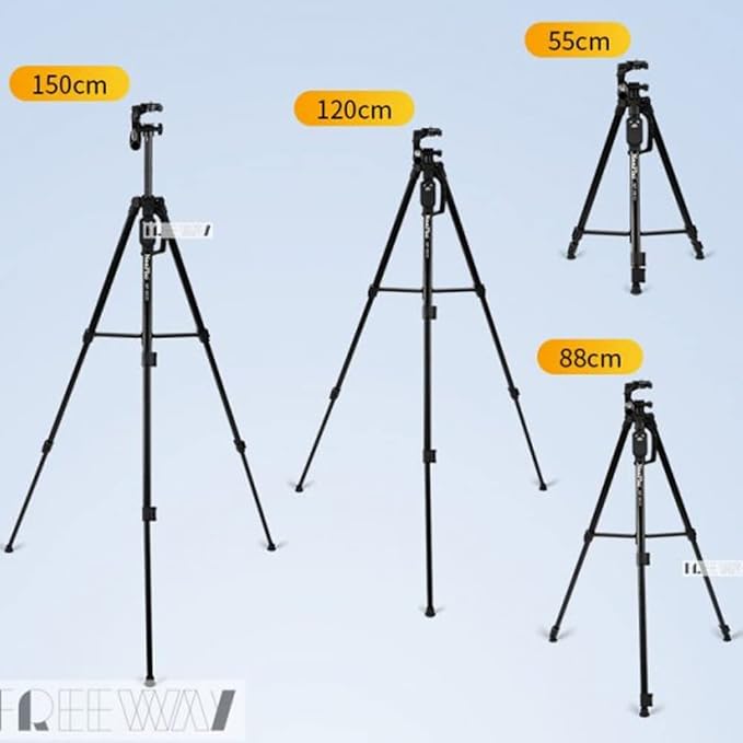 Tripod Bluetooth Kumandalı Şarjlı Kalın Sağlam Aliminyum Kalın Gövdeli Profesyonel Telefon Tutucu Çantalı 150 Cm Tripod Neepho F8830 - Görsel 4