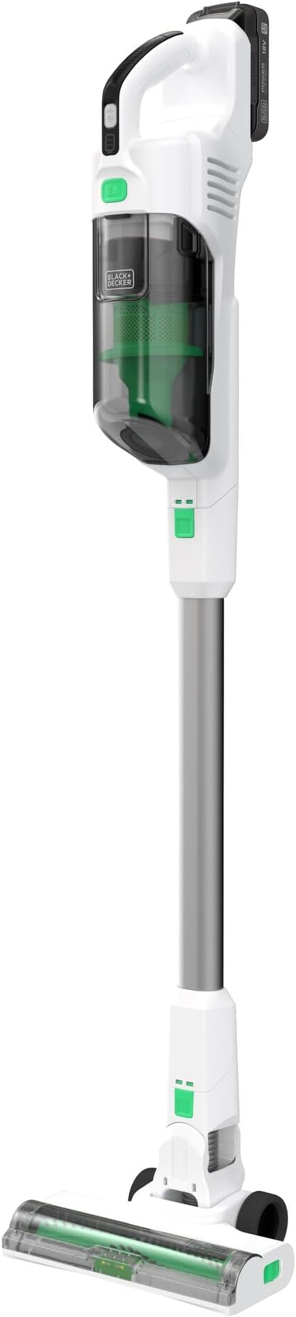 + Decker REVSV18D1-QW 18V 2Ah 4'ü 1 arada Şarjlı Dikey Süpürge - Görsel 2