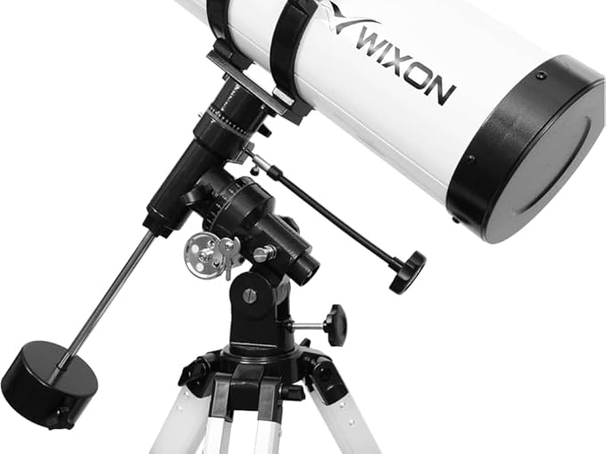 Kepler 130EQ Refraktör Teleskop 130mm Açıklık 6,5mm Göz Merceği (100x) 25mm Göz Merceği (26x) 2x Barlow Lens Bulucu Dürbün Ekvatoryal Kundak - Görsel 5