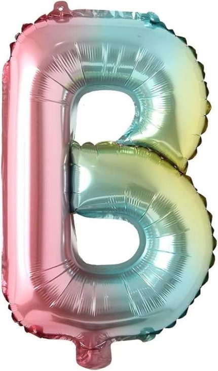 Gökkuşağı Folyo Balon16 İnç 36 cm (B)