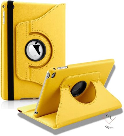 Galaxy Tab S5E T720 T725 T727 ile uyumlu Kılıf 360 Dönebilen Standlı Case Sarı