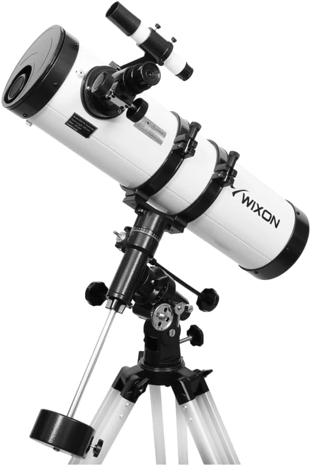 Kepler 130EQ Refraktör Teleskop 130mm Açıklık 6,5mm Göz Merceği (100x) 25mm Göz Merceği (26x) 2x Barlow Lens Bulucu Dürbün Ekvatoryal Kundak - Görsel 2
