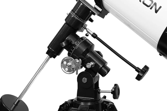 Kepler 130EQ Refraktör Teleskop 130mm Açıklık 6,5mm Göz Merceği (100x) 25mm Göz Merceği (26x) 2x Barlow Lens Bulucu Dürbün Ekvatoryal Kundak - Görsel 4