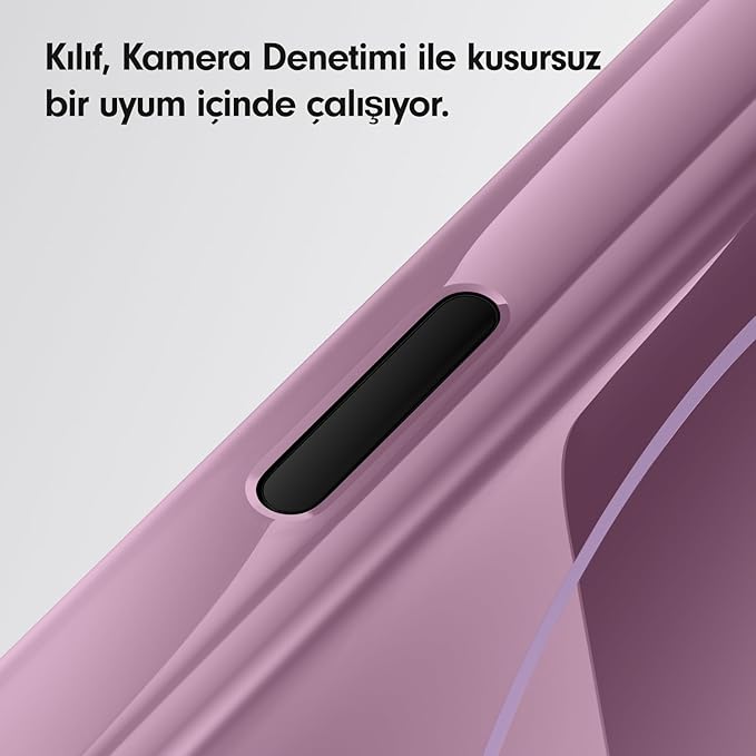 iPhone 16 Pro Kılıf - MagSafe, Çizilmeye Dayanıklı Koruyucu Kılıf, İnce Form, Mikrofiber Kaplama - Menekşe Moru - Görsel 5