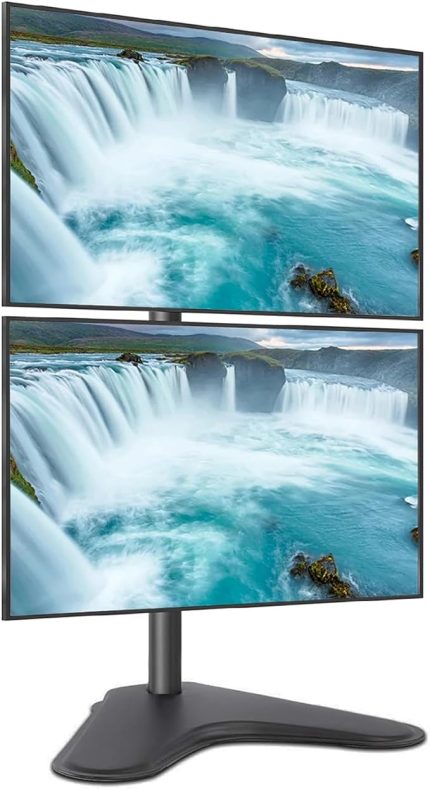 EF73 Steel Design 2-8 kg Çift Ekran Asansörlü 13"-27" Monitör Standı