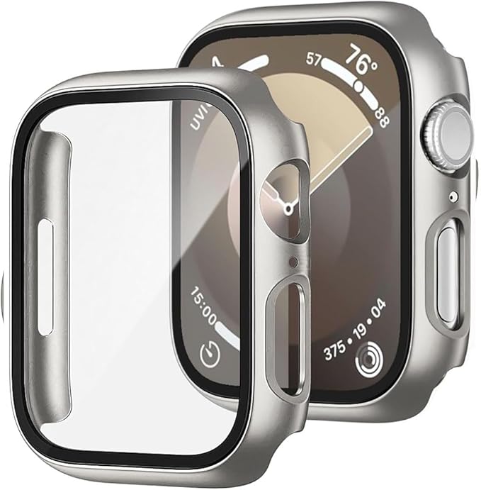 Watch 10/11 Serisi 46mm ile uyumlu Sert PC Kasa ve Ekran Koruyucu 35 - Görsel 3