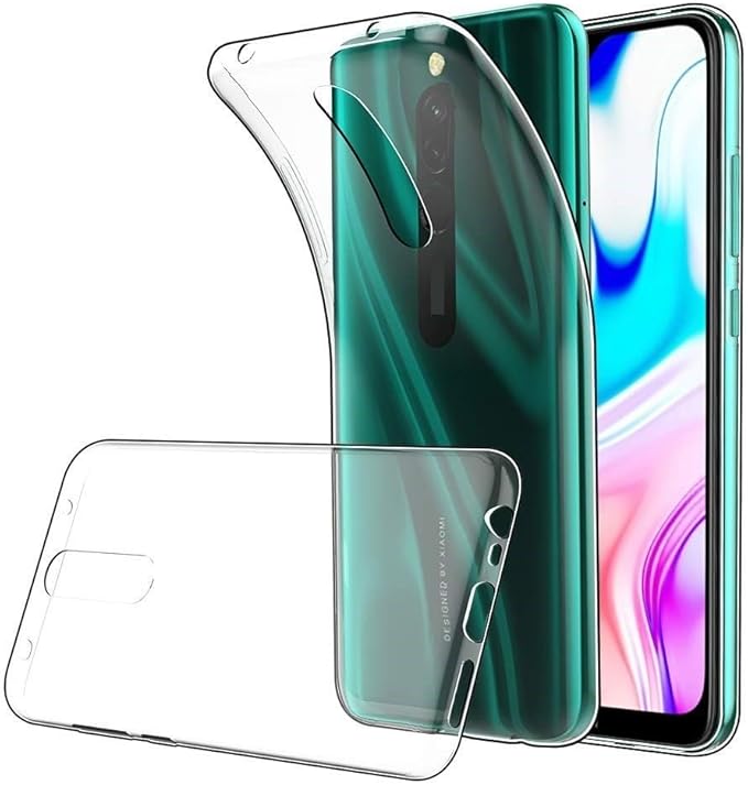 Şeffaf Telefon Kılıfı XiAOMİ RedMi ile uyumlu Tam Korumalı Telefonunuzun Görünmesini Sağlar ve Kendi Güzelliğini Ön Plana Çıkarır Tıpalı telefon kılıfı (REDMİ 8 ile uyumlu)