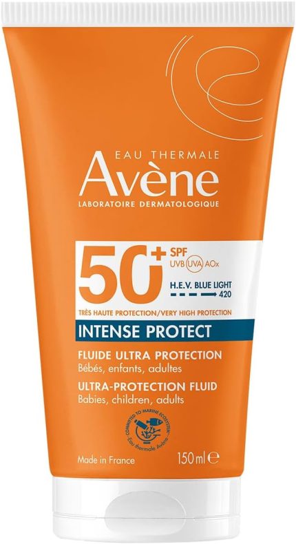 THERMALE AVENE Intense Protect SPF 50+ Bebek, Çocuk ve Yetişkinler için Yüksek Korumalı Güneş Kremi 150 ml