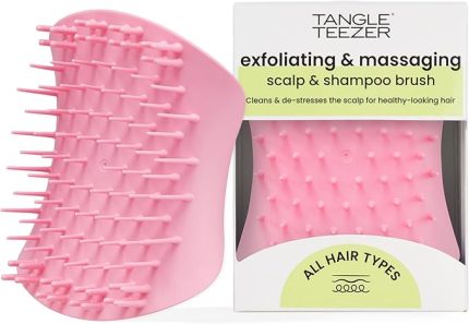 Teezer Scalp Brush Pink Masaj & Saç Fırçası - Islak Kuru Kullanım