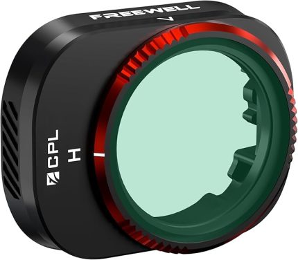 Mini 4 Pro ile Uyumlu Dairesel Polarize CPL Kamera Lens Filtresi