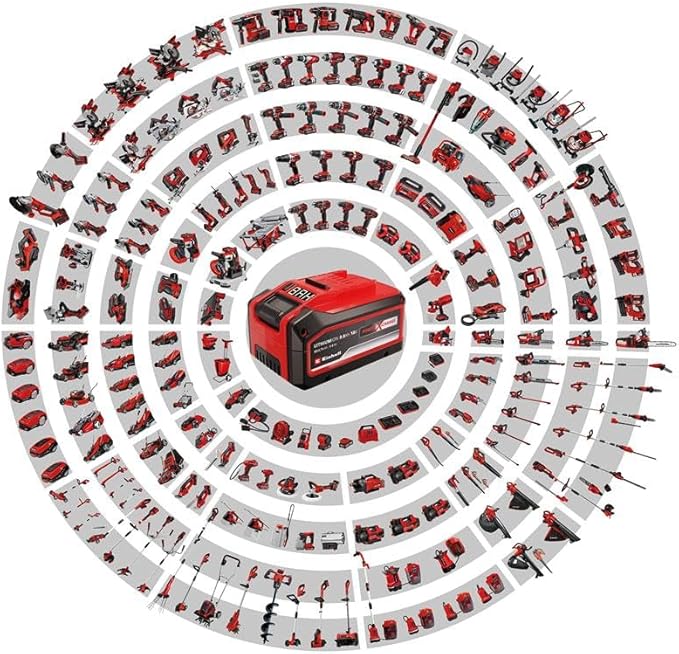 Einhell Şarj Cihazı Power X-Boostcharger 8A Power X-Change (Li-Ion, tüm PXC aküler için uygun, daha hızlı şarj için boost modu, 7 aşamalı LED durum göstergesi) - 4512155 - Görsel 4