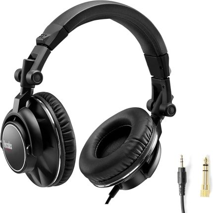 HDP DJ60 – 40 mm Sürücülere ve Rahat Kulak Üstü Tasarıma Sahip Yüksek Performanslı DJ Kulaklıkları