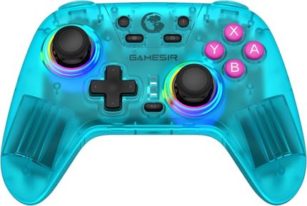 Nova Wireless Switch Pro Controller - Switch/Lite/OLED, Hall Effect Joysticks, RGB LED, Turbo, Programmable, Motion Control, Wake Up Function (Green)
