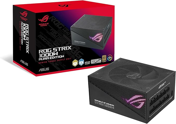 ROG-STRIX-1000G-AURA 1000W 80+ Gold Aura Edition Power Supply
