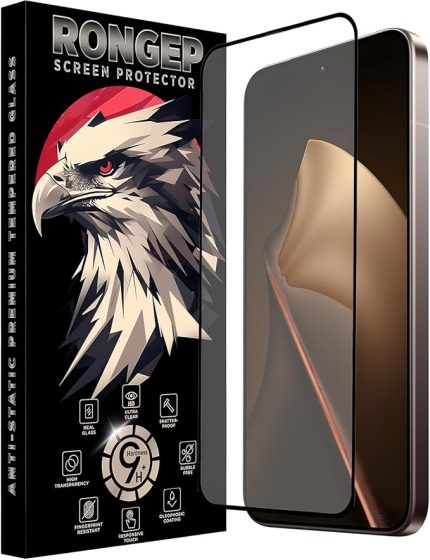 [Full-Glass] Xiaomi 15T Pro için Ekran Koruyucu 9H Sertlikte Anti-Static Temperli Cam 15 T Pro Ekran Görüntü ve Dokunmayı Etkilemeyen Çizik ve Darbelere Karşı Xiaomi 15T Pro Ekran Koruyucu