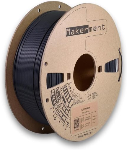 Maker, 1.75mm 1kg 3D Yazıcı PLA Filament (Antrasit Gri)