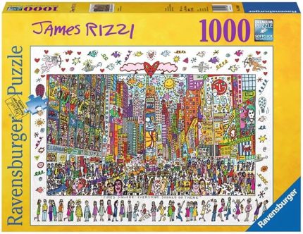 1000 Parça Yapboz James Rizzi Times Meydanı