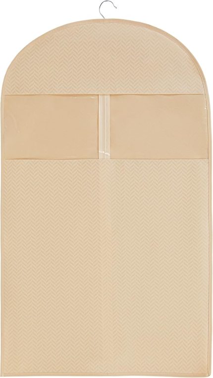 Home Textile Bej Balıksırtı Elbise Kılıfı 60 x 100 cm
