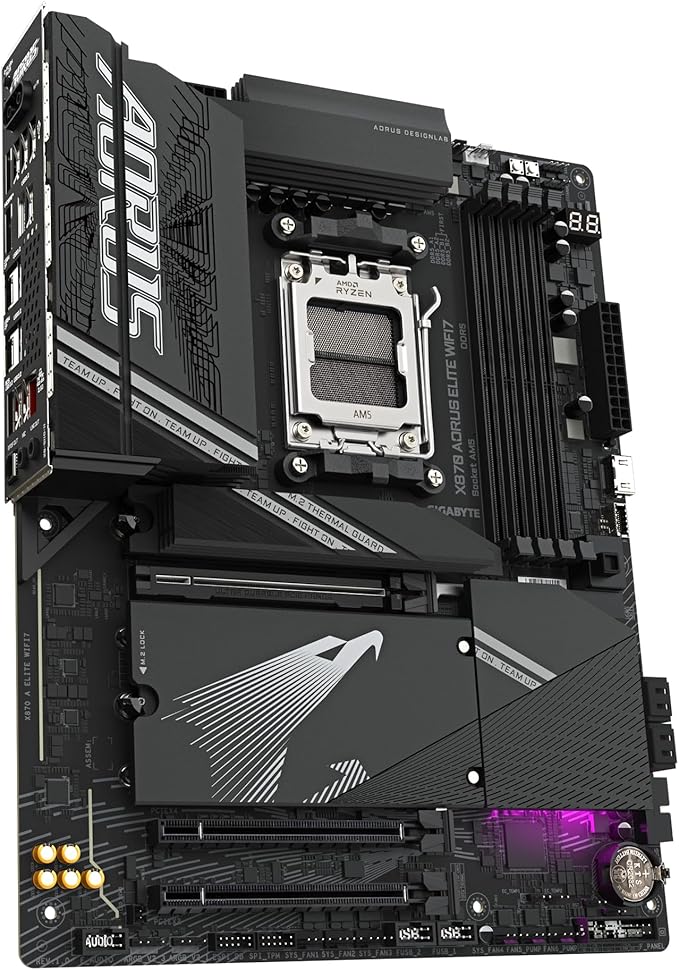 ANAKART AMD AM5 ATX X870 AORUS ELITE WIFI7 - Görsel 3