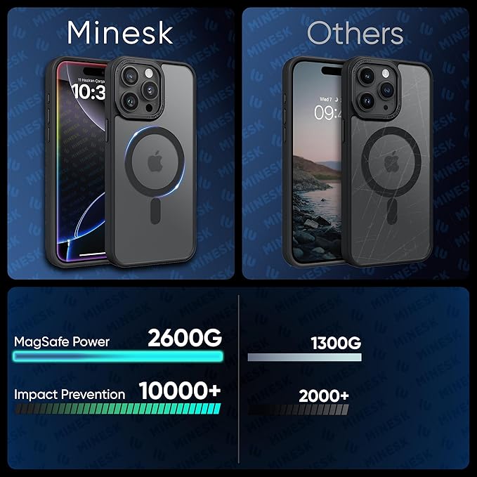 iPhone 11 için Mattmag Serisi Magsafe ile Uyumlu Wireless Kablosuz Şarj Destekli Arkası Mat Silikon Kılıf Yükseltilmiş Lens Çerçeveli ve Hassas Takımlı Ultra Güçlü Koruma Kılıf (Siyah, 11) - Görsel 2
