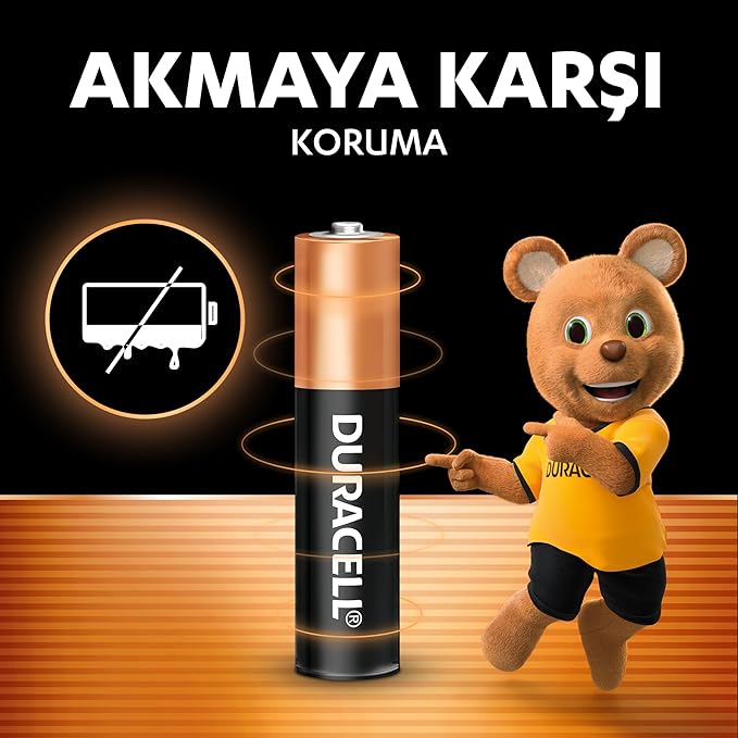 BASIC AAA Alkalin İnce Kalem Pil (10'lu Paket) – 1,5V – Daha Uzun Ömürlü – Günlük Cihazlar için Güvenilir Güç – Plastik İçermeyen Ambalaj - MN2400 - Görsel 4