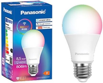 LED SMART BT WIFI RGB E27 LAMP 9W