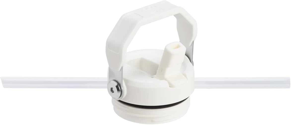 IceFlow™ Aerolight™ Flip Straw 2.0 Pipetli Termos Su Şişesi 1.06 Litre - Beyaz (Frost) | Paslanmaz Çelik - Görsel 2