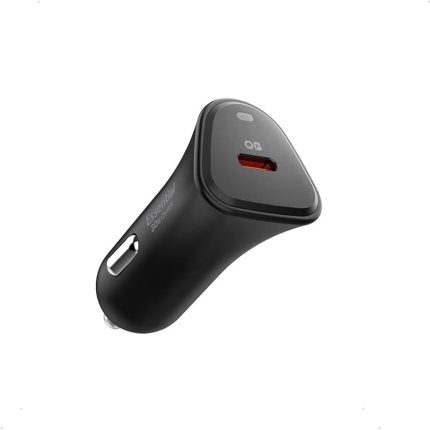 30W USB-C Araç içi Hızlı Şarj Aleti PPS Desteği Akım Korumalı Güç Adaptörü Çakmaklık iPhone & Android & iPad Type-C PD 3.0 EV301 - ACP08699 (Spigen TR Garantili)
