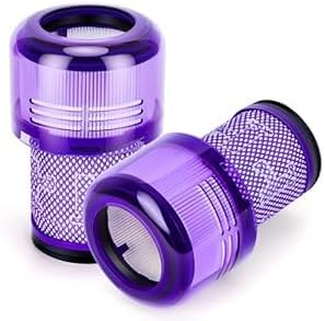 V12 için 2 adet filtre, yıkanabilir, 971517-01 için yedek