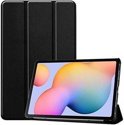 Xiaomi Mi Pad 5-5 Pro ile Uyumlu Kılıf 2 Farklı Stand Olabilen Arka Kısım Şeffaf Sert Silikon İnce Hafif Tablet Kılıfı Siyah