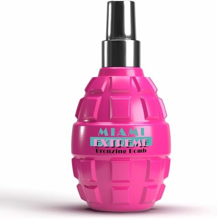 Bomb Miami Extreme Yoğun Bronzlaştırıcı Spray | SPF 0 | Derin ve Hızlı Bronzluk | Doğal Yağlarla Zenginleştirilmiş Formül | 200 ml /6.8 oz
